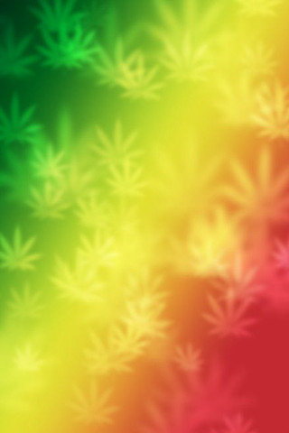 Rainbow blurry background flower pattern - plain background free wallpaper for mobile