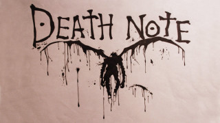 Bat death note dripping paint - paint free wallpaper