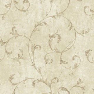 Beige floral wallpaper bamboo moon - brown free wallpaper for tablet