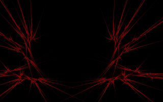 Black background red lines pattern - image free wallpaper