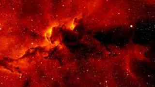 Red star space dust starry - star and dusts free wallpaper