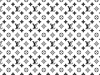 Black white louis vuitton pattern - pattern free wallpaper for desktop