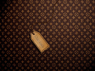Brown black cloth pattern background - luxury free wallpaper