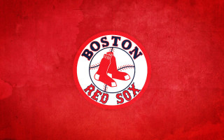 Boston red sox red moon - plain background free wallpaper