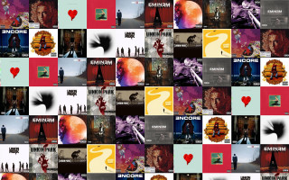 People music instruments collage colorful - a collage of various images free wallpaper