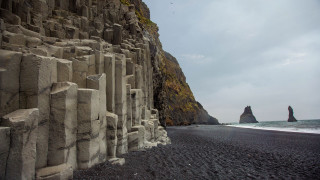 Rocky beach rock formation bird 2 - a rocky beach free wallpaper for desktop