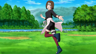 Woman running field trees blue - a black shirt free wallpaper for desktop