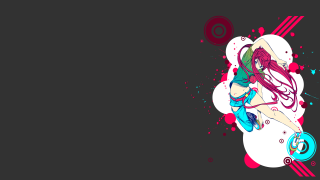 Woman skateboard paint splash black - anton fadeev free wallpaper