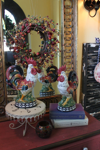 Mirror table rooster wreath book - betye saar free wallpaper for mobile