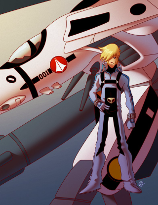 Cartoon man jet engine rocket - andor basch free wallpaper for mobile