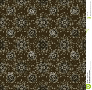 Brown white background circles stars - anni alber free wallpaper