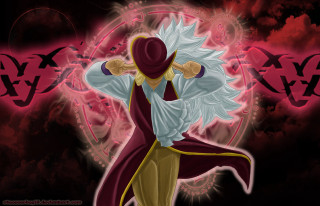 Old man hat red coat - arcane free wallpaper