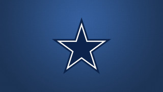 Star blue background white outline - free gaming wallpaper for desktop