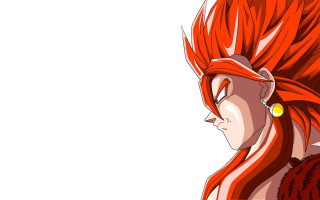 Red haired anime character long - his ear free wallpaper