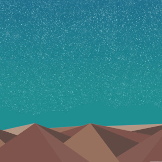 Night sky stars desert landscape - a night sky free wallpaper for tablet