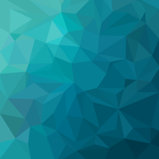 Blue abstract low poly background - smooth free wallpaper for tablet