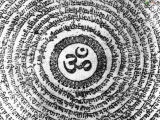 Spiral omen symbol image center - sacred free wallpaper