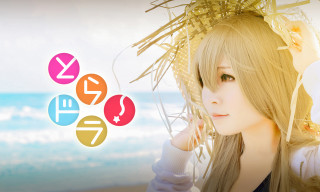 Woman long hair hat beach - cosplay free wallpaper