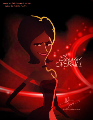 Woman red dress red background 5 - serial free wallpaper for mobile