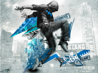 Man skateboard air blue white 2 - a skateboard free wallpaper