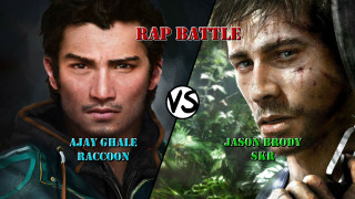 Man woman faces image portrait - video game free wallpaper