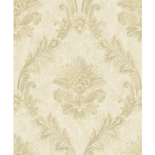 Floral wallpaper white background gold - free vintage wallpaper for tablet