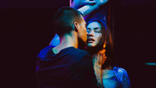 Kitsch movement poster promo man - a neon light free wallpaper