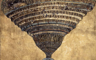 Funnel water wall clock side - side and a clock free wallpaper