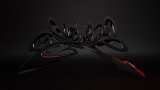 Knife knives black background red - kinetic free wallpaper
