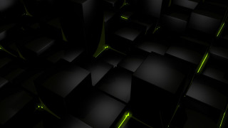 Black green lines raytraced volumetric - volumetric free wallpaper