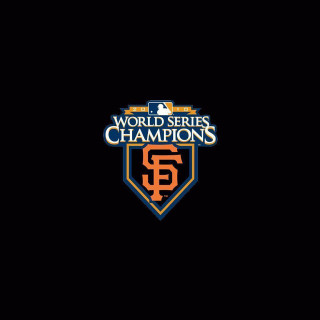 San francisco giants logo black 2 - free seasons wallpaper for tablet