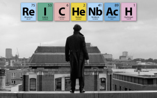 Man standing roof building colored - analytical art free wallpaper