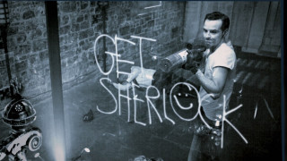 Man holding cat window graffiti - a cat in front free wallpaper