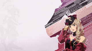 Woman red dress hat pink - a red dress and hat free wallpaper