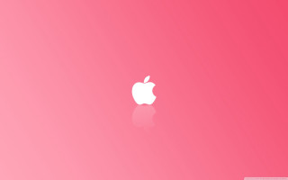 Pink apple wallpaper white apple - a white apple logo free wallpaper