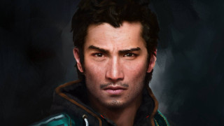 Man hoodie jacket serious look - a jacket free wallpaper