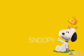 Cartoon dog crown yellow background - a cartoon dog free wallpaper