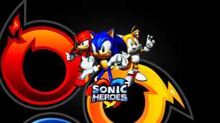 Sonic group hedgehogs black background - sonic free wallpaper