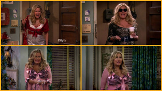 Woman pink dress holding drink - a sery of photos free wallpaper