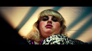 Blonde woman leopard print jacket - cinematic free wallpaper