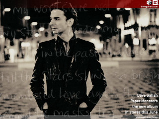 Man standing street night hands - david small free wallpaper for desktop