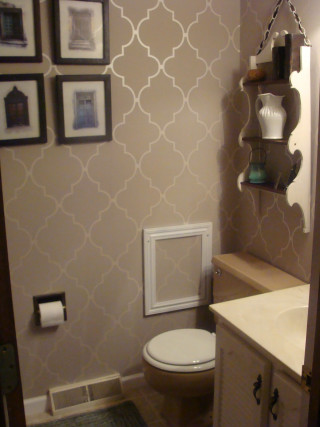 Bathroom toilet sink mirror shelf - a mirror free wallpaper for mobile