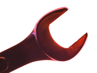 Red wrench white background red - a red handle free wallpaper