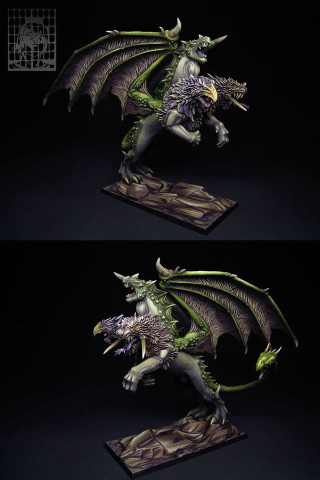 Dragon statue large tail large - a large tail free wallpaper