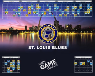 St louis blues calendar city - a calendar free wallpaper