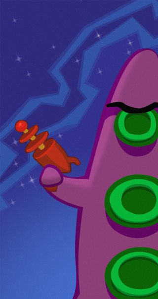 Cartoon character toy spaceship stars - a toy free wallpaper for mobile