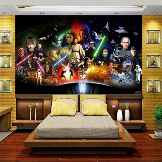 Star wars mural bedroom wooden - maximalism free wallpaper for tablet