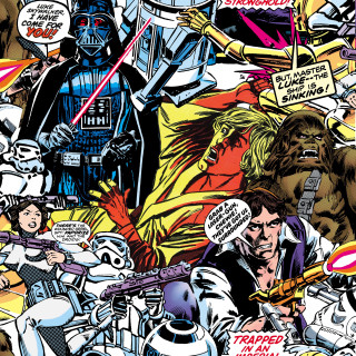 Star wars comic crossover music - free sci-fi wallpaper for tablet