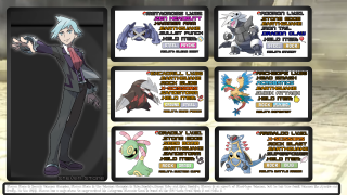 Pokemon x y character sheet - a screen free wallpaper