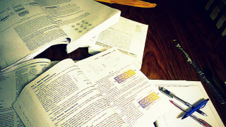 Papers pen table academic art - a pen free wallpaper